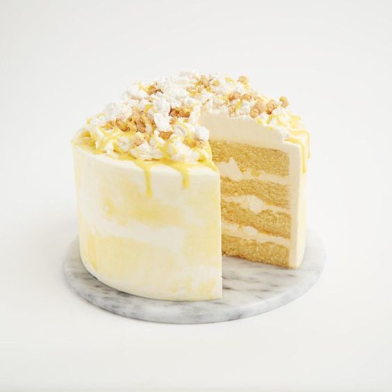Lemon Meringue Cake