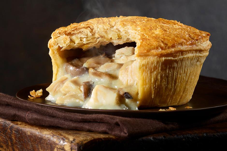 Chicken & Mushroom Pie