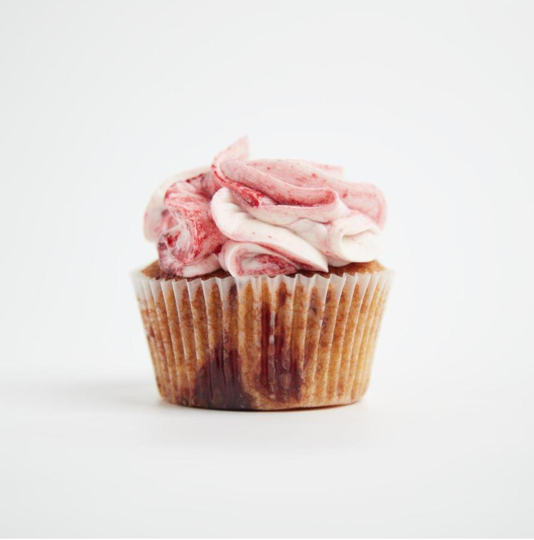 Raspberry Ripple Cupcake