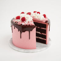 Raspberry & Chocolate Cake
