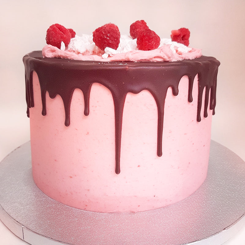 Raspberry & Chocolate Cake