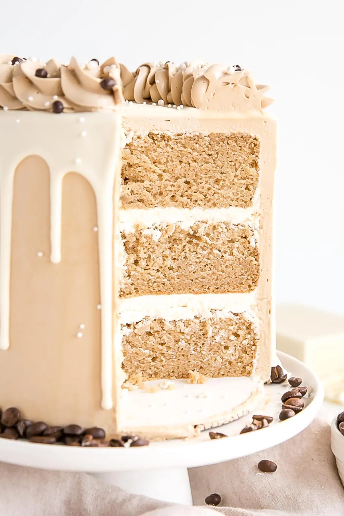 White Chocolate Mocha Cake